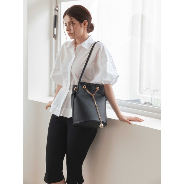 LUNA BUCKET, BLACK