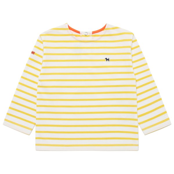 [여주점] [오프라벨 여주점] 블루독베이비 (YE) 블루독 스트라이프 티셔츠C (45119-330-04)