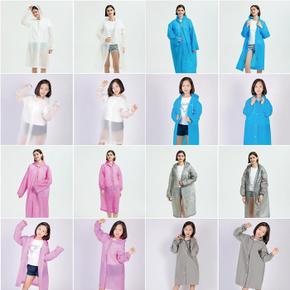 남성 여성 아동 EVA 파스텔 레인코트 우비 (S15783481)