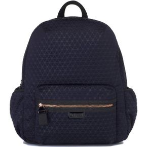 영국 베이비멜 기저귀가방 Luna Ultra Lite Navy Scuba Diaper Travel Backpack by Babymel Larg