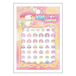산리오캐릭터즈 마이멜로디 네일스티커 스윗타임  아이누리 _P347281133