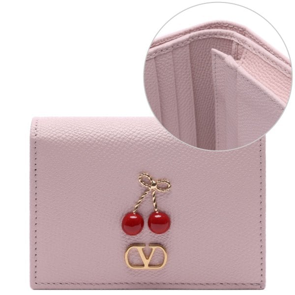 [부산점] 26SS 여성 브이로고 시그니처 반지갑 (8W2P0AY0 WGX 16Q 26S)