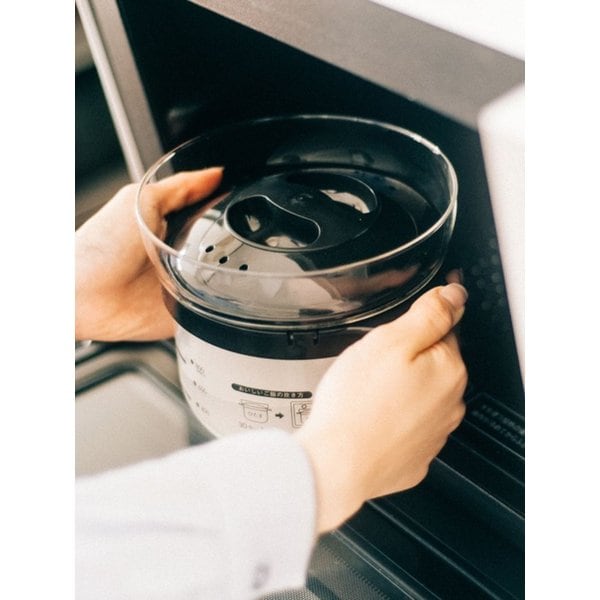 Microwave Glass Rice Cooker 1~2 GO / XRCN-2-B