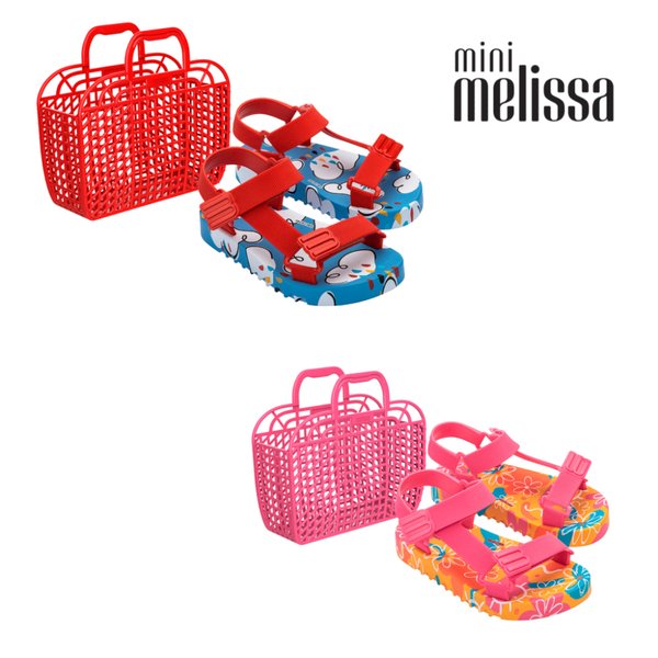 [부산점] 주니어 MINI MELISSA PLAYTIME INF 젤리슈즈 가방 세트 2종 MSYCE2TSPL11