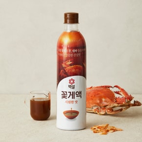 CJ백설 꽃게액 900g
