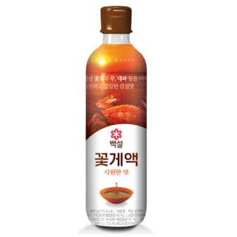 CJ백설 꽃게액 900g