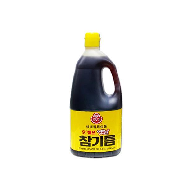 6ea 1.8L 가공식품 오뚜기 옛날 참기름 1.8L 6ea 1BOX 1BOX 오뚜기