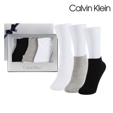 Calvin Klein 여성 커프포인트 스니커즈 3족세트 CKL13005S3