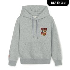 [코리아공식] 스몰 메가베어 그래픽 기모 후드티 BOS (Melange Grey)