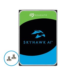 HDD 10TB SkyHawk AI 10TB ST10000VE001 CCTV 하드디스크 (7,200RPM/256MB/CMR)