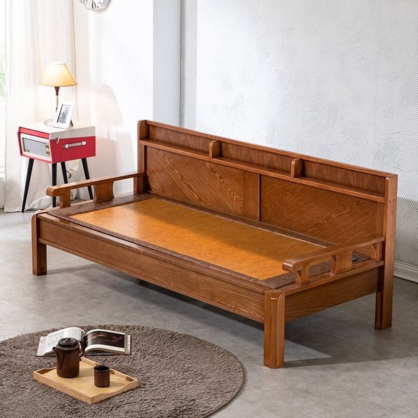 뜨끈뜨끈 책장헤드 온도조절 황토흙 온돌쇼파 (가로219cm/전국무배)