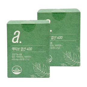 액티브엽산 400 450mg x 60정 1+1 tr
