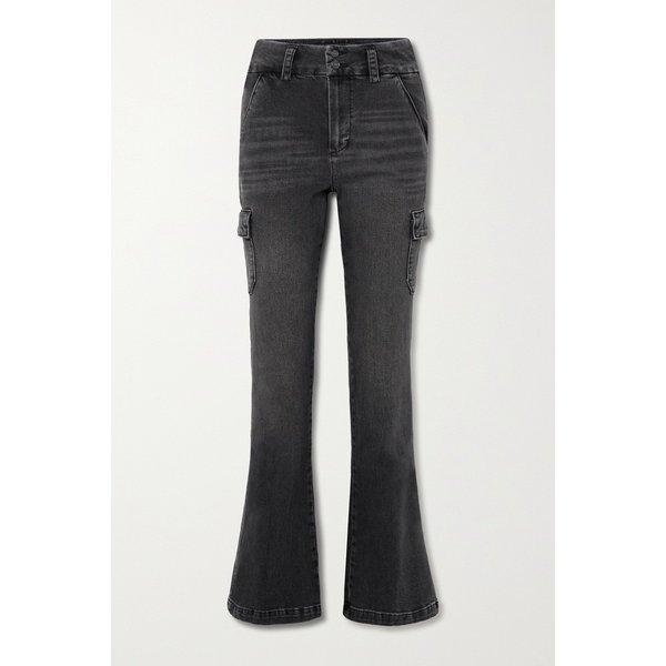 디온 하이라이즈 플레어 카고 진 블랙 1647597326031928