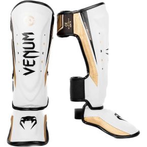 영국 베넘 가드 Venum Elite Evo Shin Pads White/Gold 1719186