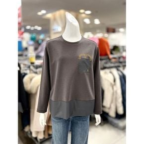 소고 세이브존01 이중 배색 라운드 티셔츠 AJ4TA22_P352234689