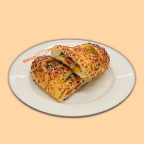 [9/19일  23시 주문마감][명인빵지순례1984] 바질토마토크림치즈빵