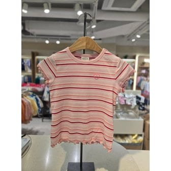 래핑차일드 [파주점] (PK)스트라이프 골지  반팔티 8631933177