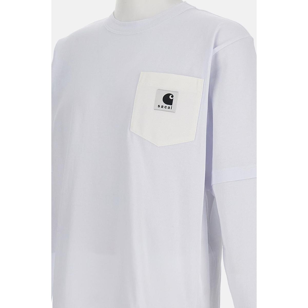 확대된 대표 [해외배송] 25 F/W 사카이 롱 슬리브 티셔츠 SACAI X 칼하트 WIP 2500994S101 B0031795125