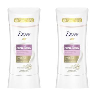 도브 [해외직구] Dove 도브 이븐 톤 리쥬베네이팅 블라썸 데오드란트 74g 2팩