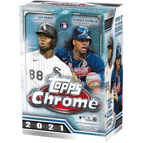 MLB 2021 Topps Chrome Baseball Card Blaster Box 탑스 크롬 베이스볼 카드 블래스터 박스 [품]