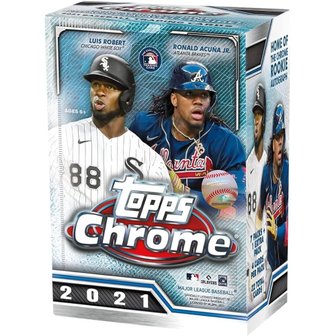  MLB 2021 Topps Chrome Baseball Card Blaster Box 탑스 크롬 베이스볼 카드 블래스터 박스 [품]