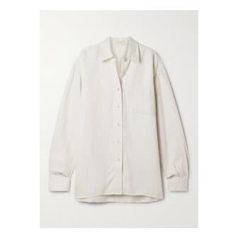 더로우 네슨 리넨 트윌 셔츠 화이트 1647597357671250