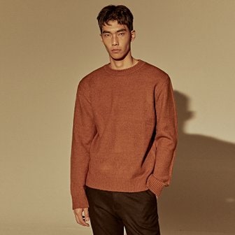 딘스 NATURAL SOFT SWEATER_BROWN