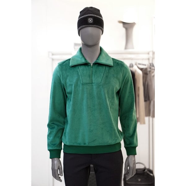 [여주점] 골프웨어 남성 골프 벨로아 윙카라 겨울 티셔츠 SNA07