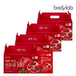 바디랩 예쁜 마녀 석류즙 100 70ml x 30포 x 4박스