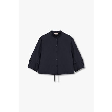 일라일 IA4426040047(OUTLET EXCLUSIVE Stand Collared Shirring BL)