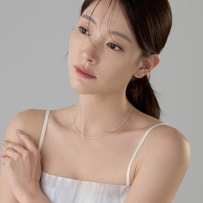 Silver925 다이아 컷팅 체인 목걸이(3size)