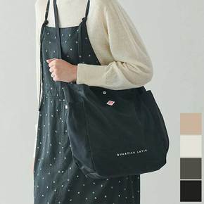 카르티에 라틴 캔버스 토트백 숄더백 투웨이 블랙