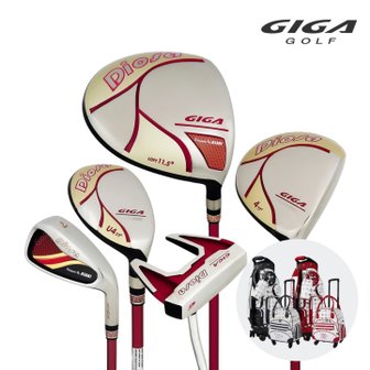 GOLFDEAL (정품) 기가골프X둘리나켓 디오사2 여성용 풀세트 [12PCS/백세트포함] / 인형커버