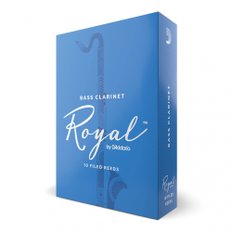 D`Addario WoodWinds 다다리오 리드 버스 클라리넷용 ROYAL REB1025 [경도:2.5] 10장들이