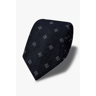 엠포리오아르마니 남성 다이아 패턴 실크 타이 A515351007000