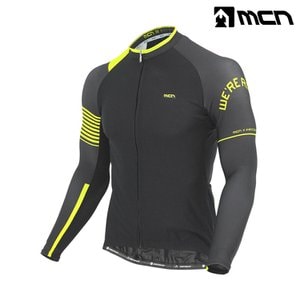 MCN RIDER_라이더블랙 자전거 의류 긴팔져지 남성여성