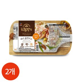 (CJ) 더건강한 허니 슬라이스 햄 350gx2개