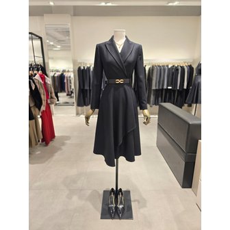 지고트 [파주점] 울 드레이프 피크드 플레어 원피스 JRCA0OP822