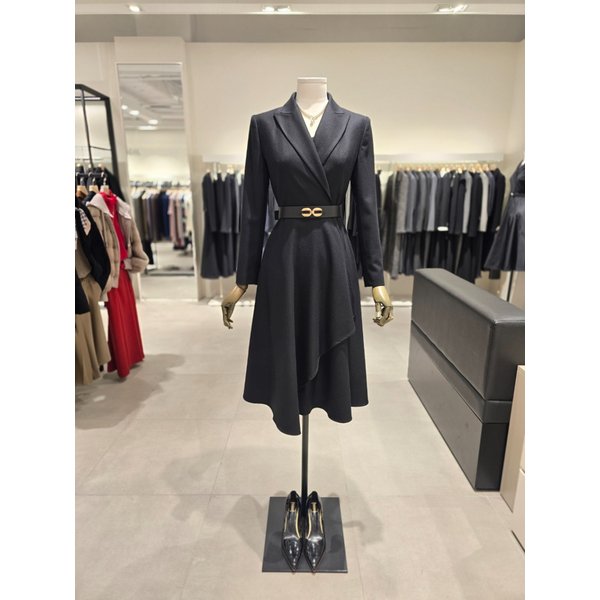 [파주점] 울 드레이프 피크드 플레어 원피스 JRCA0OP822