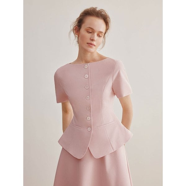 YY_French waist suit