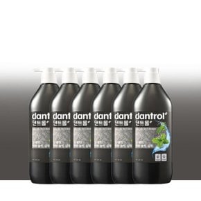 댄트롤샴푸 딥클린 박하 솔트 820ml 6개