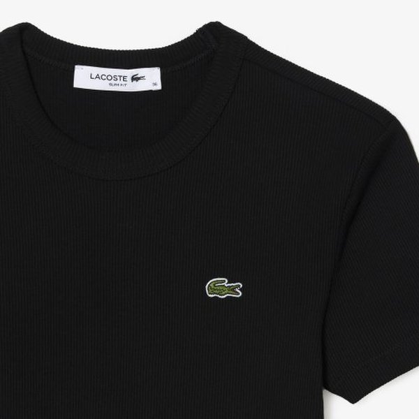 [시흥점] 여성 립조직 슬림핏 반팔 티셔츠 TF5538-55G