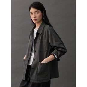SOFT WORK JACKET - CHARCOAL