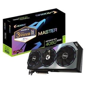 GIGABYTE AORUS 지포스 RTX 4080 SUPER MASTER D6X 16GB 피씨디렉트