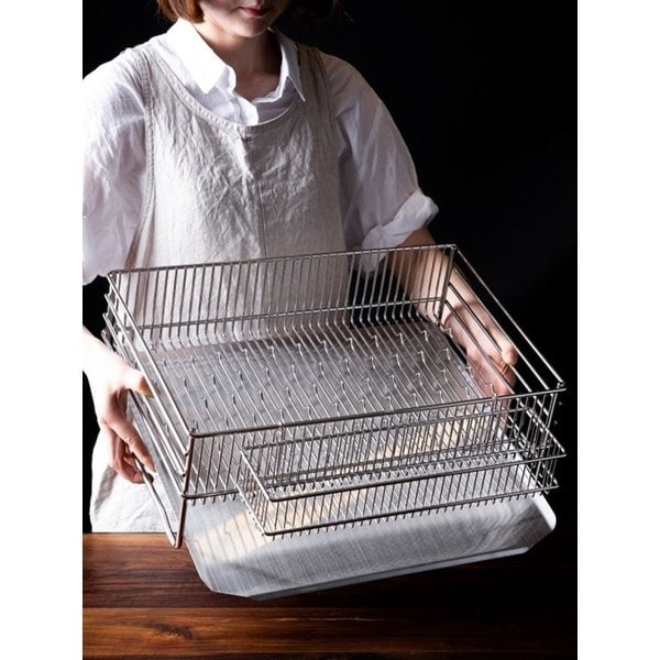 풀스텐 식기건조대 엠보형