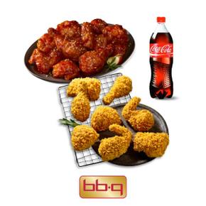 황금올리브치킨+BBQ 양념치킨+콜라1.25L