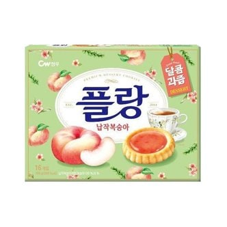  청우 플랑 납작복숭아 160g 5개