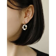 Pearl Rondure Earring 천연 진주 라운드 귀걸이