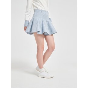 Seraphic Tweed Flare Skirt
