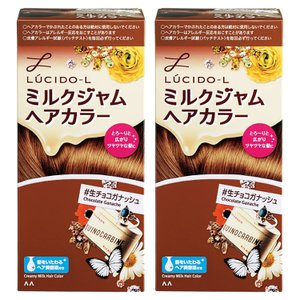  LUCIDO-L  1 (x 2) [정리 구매] (루시 도엘) 우유 잼 헤어 컬러 생 초코 가나슈 (의약 부외품)